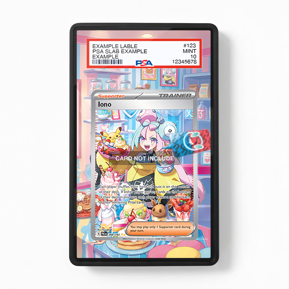 Khung thiết kế Iono 269-193 SIR SAR Paldea Evolved bảo vệ thẻ bài - Extended Art Case for trading card Pokemon