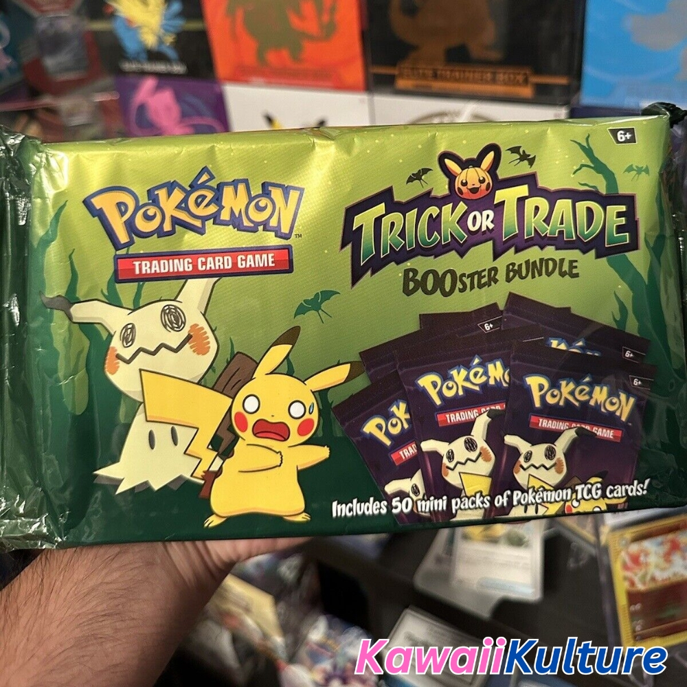 Gói bài Trick or Trade 2023 BOOster Pack tiếng Anh chính hãng - Túi thẻ Pokemon Halloween TCG