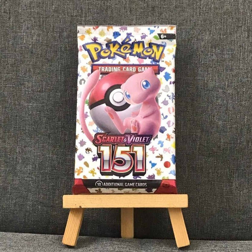 [EN-US] Gói bài 151 Booster Pack tiếng Anh chính hãng - Túi thẻ Series Scarlet & Violet Pokemon TCG