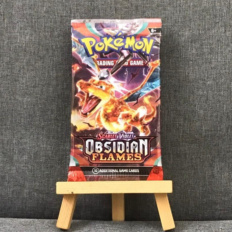 Gói bài Obsidian Flames Booster Pack tiếng Anh chính hãng - Túi thẻ Series Scarlet & Violet Pokemon TCG