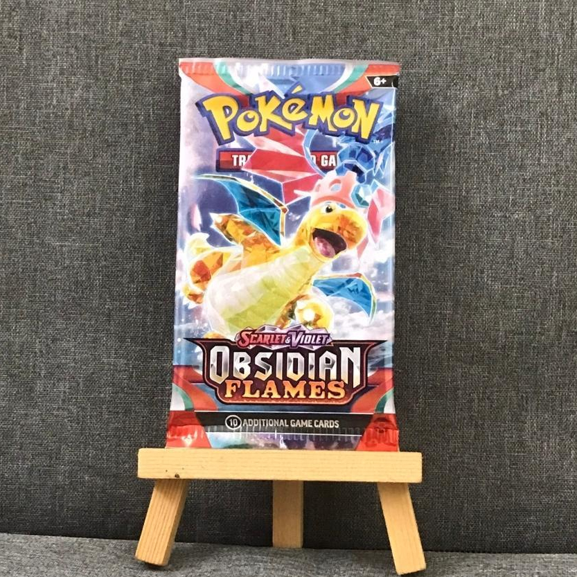 Gói bài Obsidian Flames Booster Pack tiếng Anh chính hãng - Túi thẻ Series Scarlet & Violet Pokemon TCG