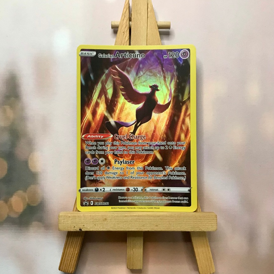 Thẻ hình Pokemon Galarian Articuno SWSH282 - Lá bài lẻ Promo tiếng Anh chính hãng