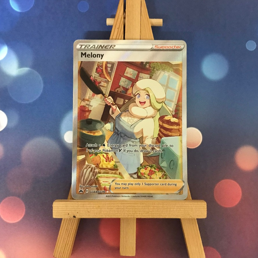 Thẻ hình Pokemon Melony GG64/GG70 - Lá bài lẻ Full Art Ultra Rare tiếng Anh chính hãng