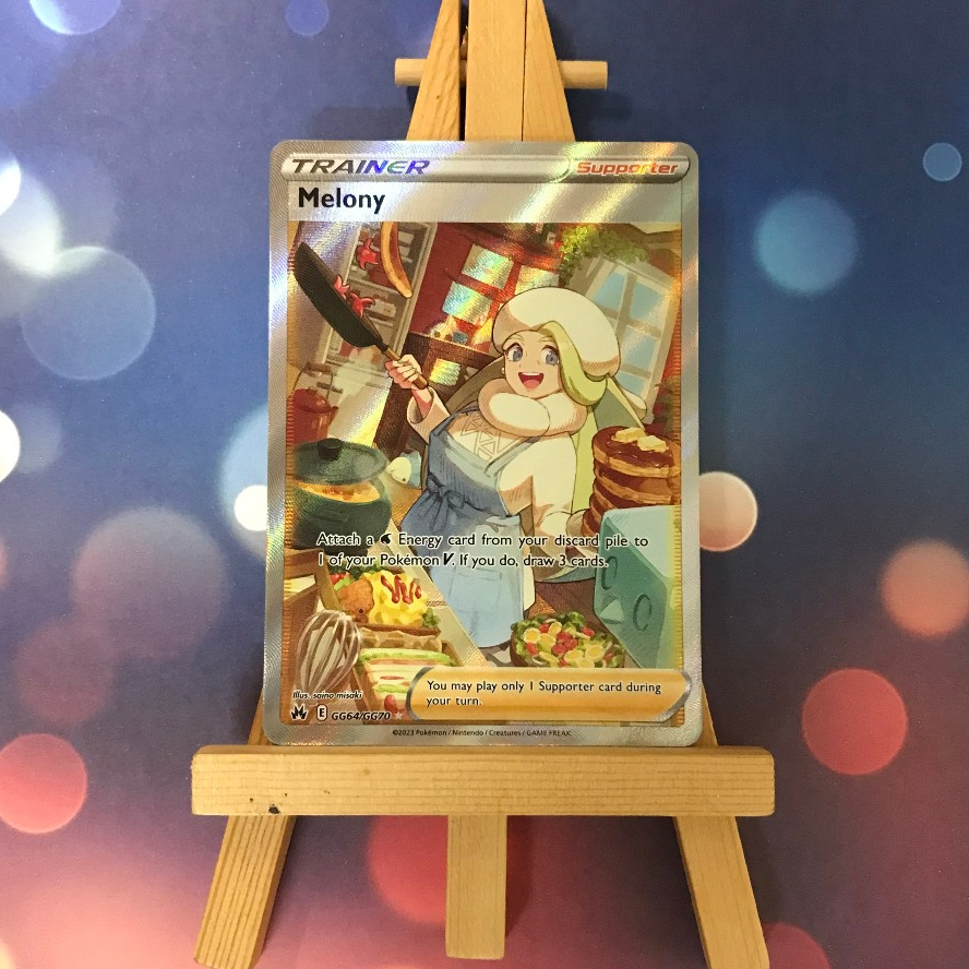 Thẻ hình Pokemon Melony GG64/GG70 - Lá bài lẻ Full Art Ultra Rare tiếng Anh chính hãng