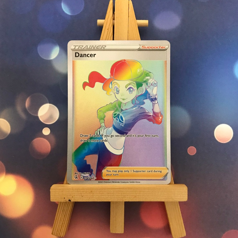 Thẻ hình Pokemon Dancer 274/264 - Lá bài lẻ Hyper Rare tiếng Anh chính hãng