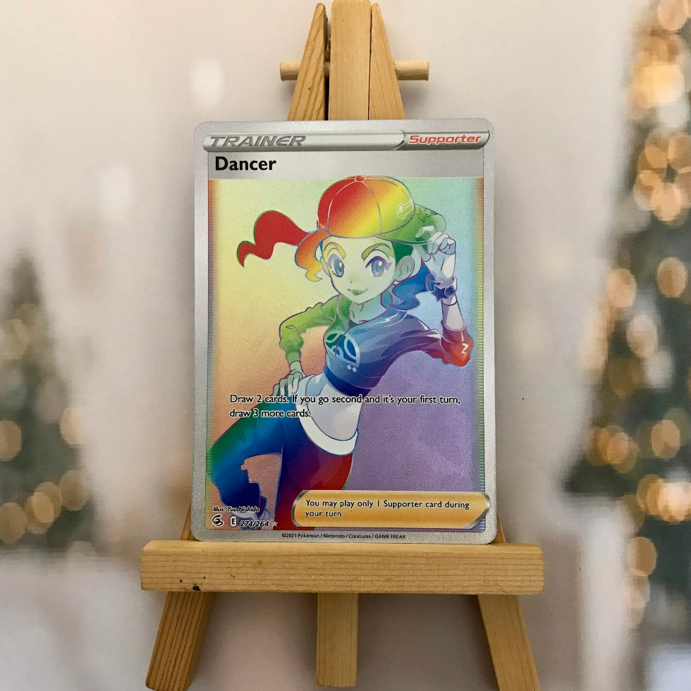 Thẻ hình Pokemon Dancer 274/264 - Lá bài lẻ Hyper Rare tiếng Anh chính hãng
