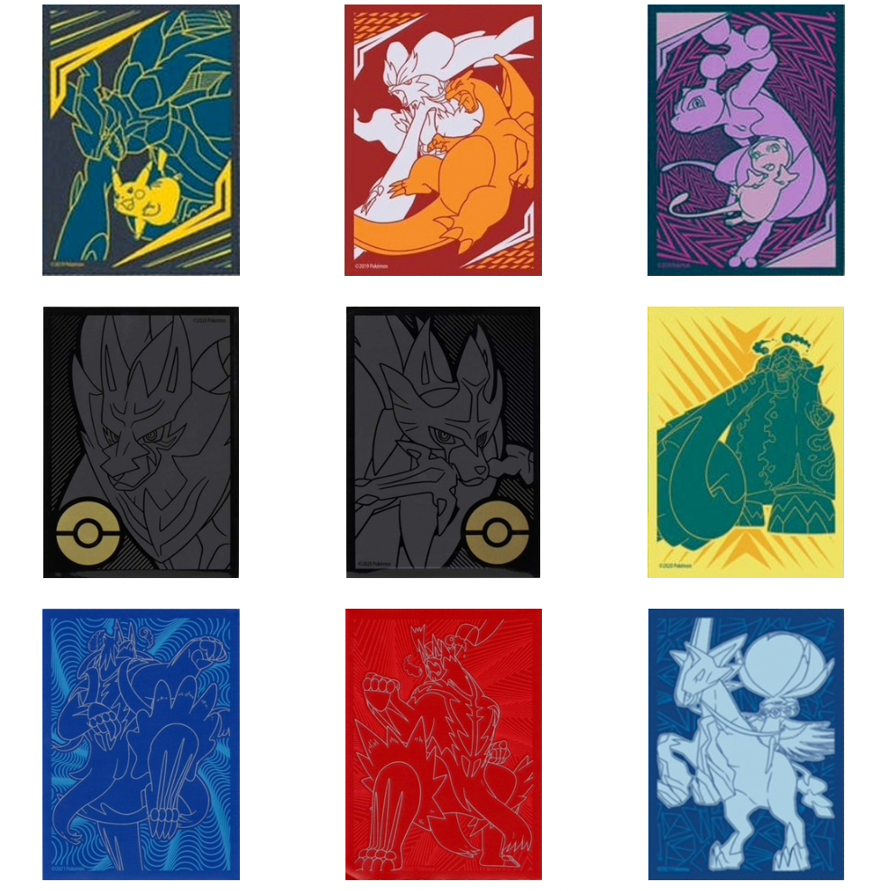 [LẺ 01 CÁI] Sleeves ETB Lẻ bọc Thẻ Bài Pokemon Chính Hãng