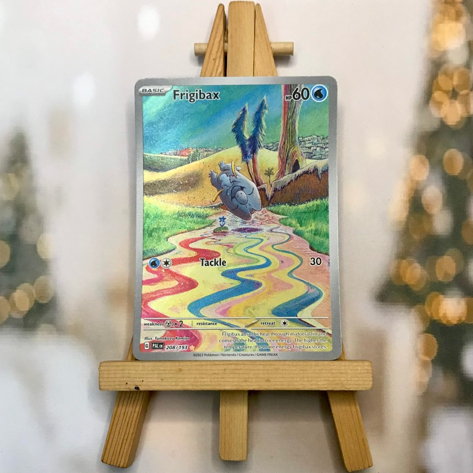 Thẻ hình Pokemon Frigibax 208/193 - Lá bài lẻ Paldea Evolved Illustration Rare tiếng Anh chính hãng