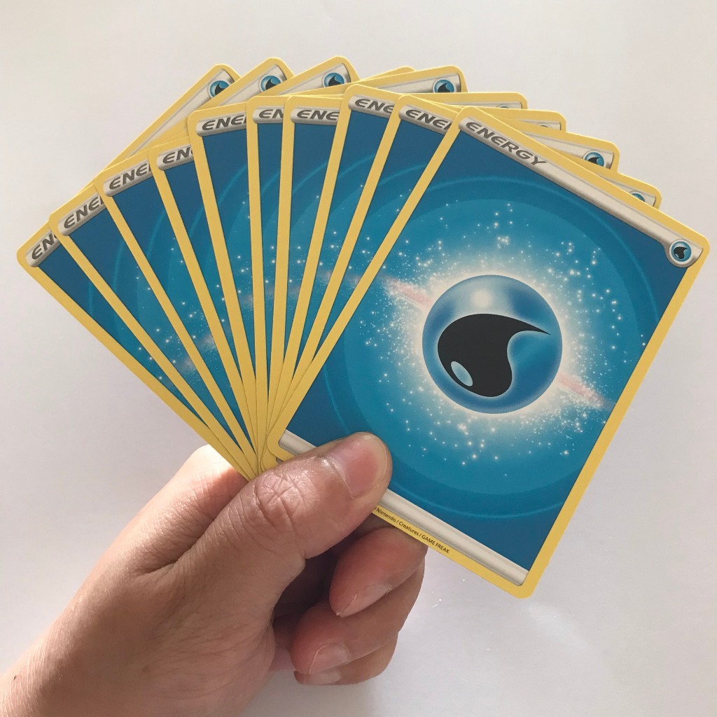 Gói 10 Thẻ Bài Hình Energy Pokemon - Lá Năng lượng từ Build Battle Stadium Box chính hãng