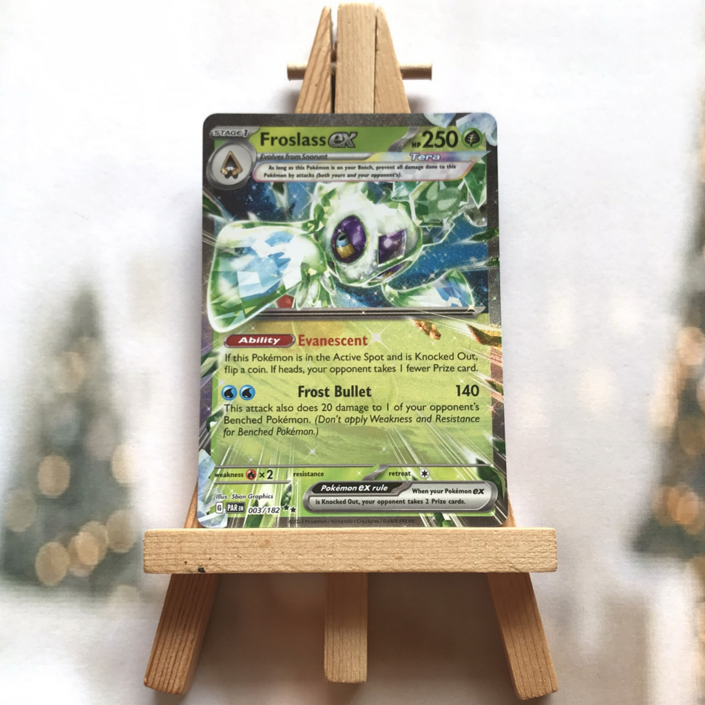Thẻ hình Pokemon Froslass ex 003/182 - Lá bài Scarlet & Violet: Paradox Rift Ultra Rare tiếng Anh chính hãng