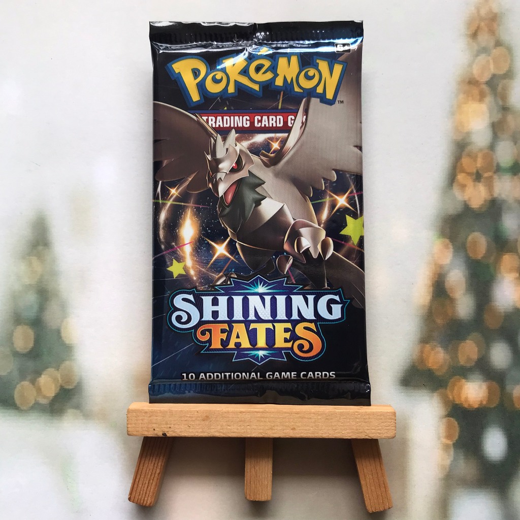 Gói bài Shining Fates Booster Pack tiếng Anh chính hãng - Túi thẻ Series Sword & Shield Pokemon TCG