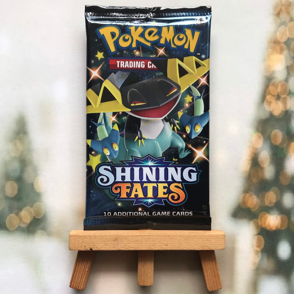 Gói bài Shining Fates Booster Pack tiếng Anh chính hãng - Túi thẻ Series Sword & Shield Pokemon TCG