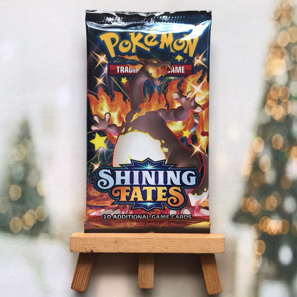 Gói bài Shining Fates Booster Pack tiếng Anh chính hãng - Túi thẻ Series Sword & Shield Pokemon TCG