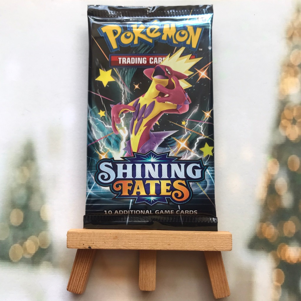 Gói bài Shining Fates Booster Pack tiếng Anh chính hãng - Túi thẻ Series Sword & Shield Pokemon TCG