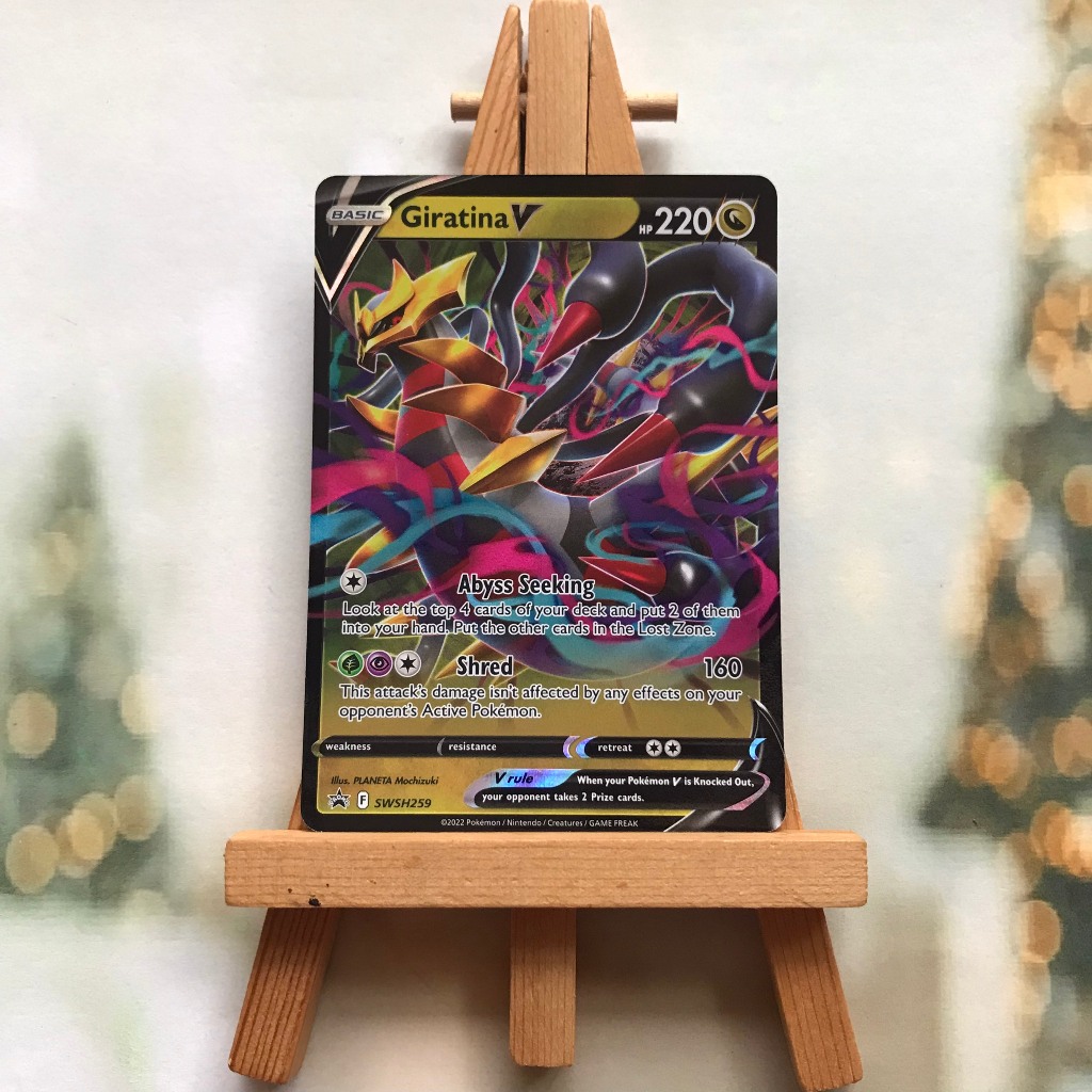 Thẻ hình Pokemon Giratina V SWSH259 - Lá bài Sword & Shield Promo tiếng Anh chính hãng