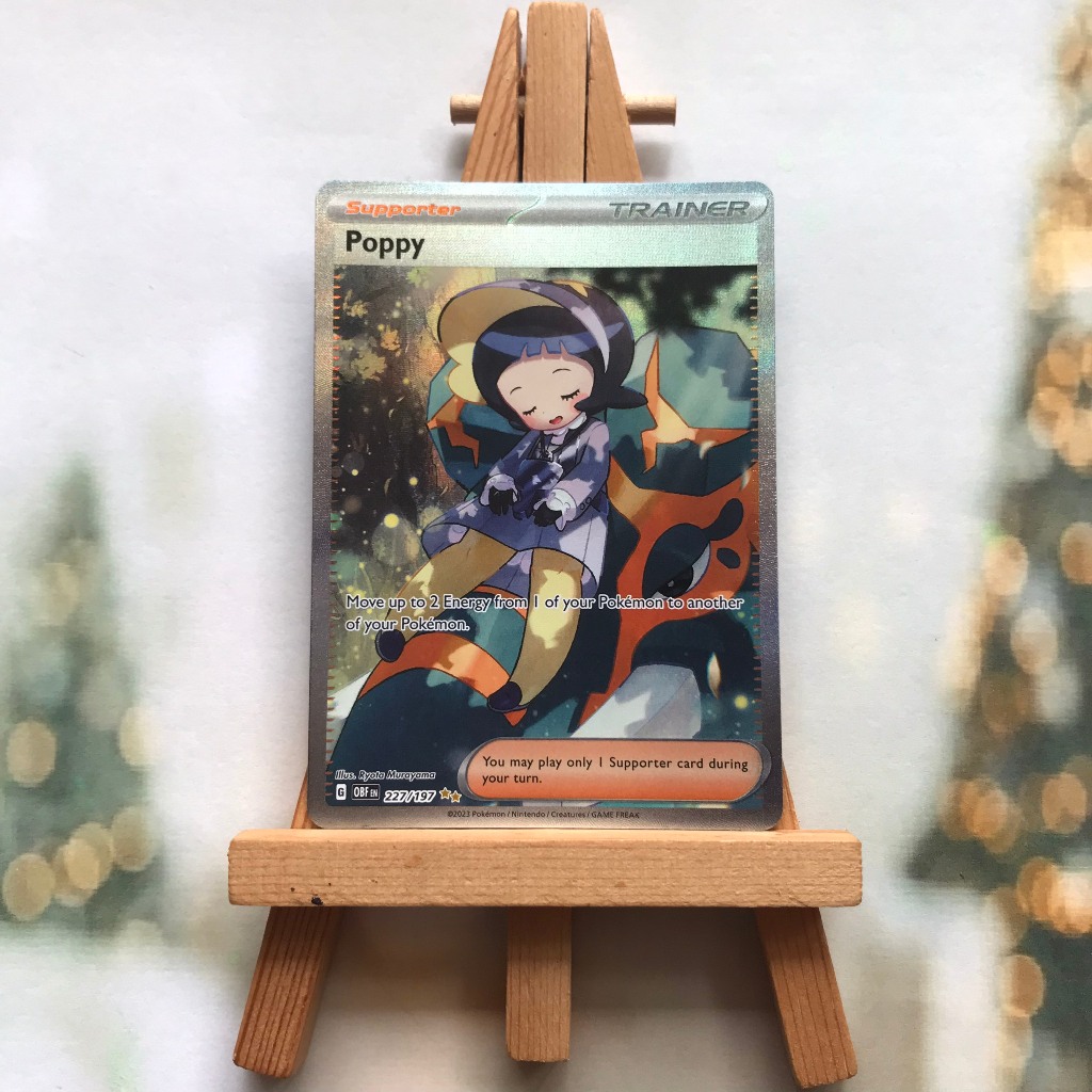 Pokemon Poppy Pokemon TRAINER Poppy - 227/197