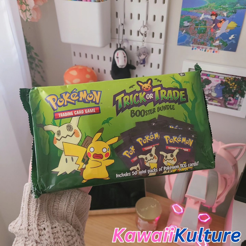 Hộp thẻ bài tăng cường Trick or Trade 2034 2023 2022 - Pokemon Halloween Booster Bundle Box TCG chính hãng
