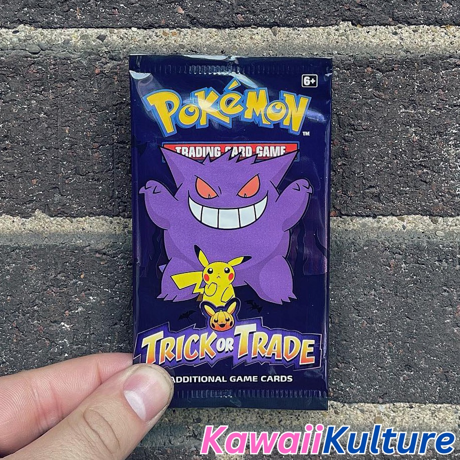 Gói bài Trick or Trade 2022 BOOster Pack chính hãng - Túi thẻ lẻ Pokemon Halloween TCG
