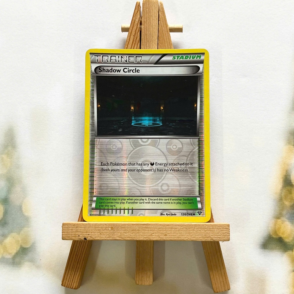 Thẻ hình Pokemon Shadow Circle 126/146 - Lá bài lẻ XY Base Set Uncommon Reverse Holo tiếng Anh chính hãng