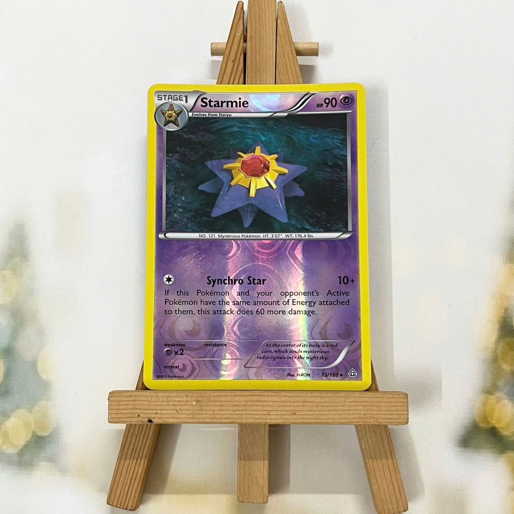 Thẻ hình Pokemon Starmie 73/160 - Lá bài XY: Primal Clash Rare Reverse Holo tiếng Anh chính hãng