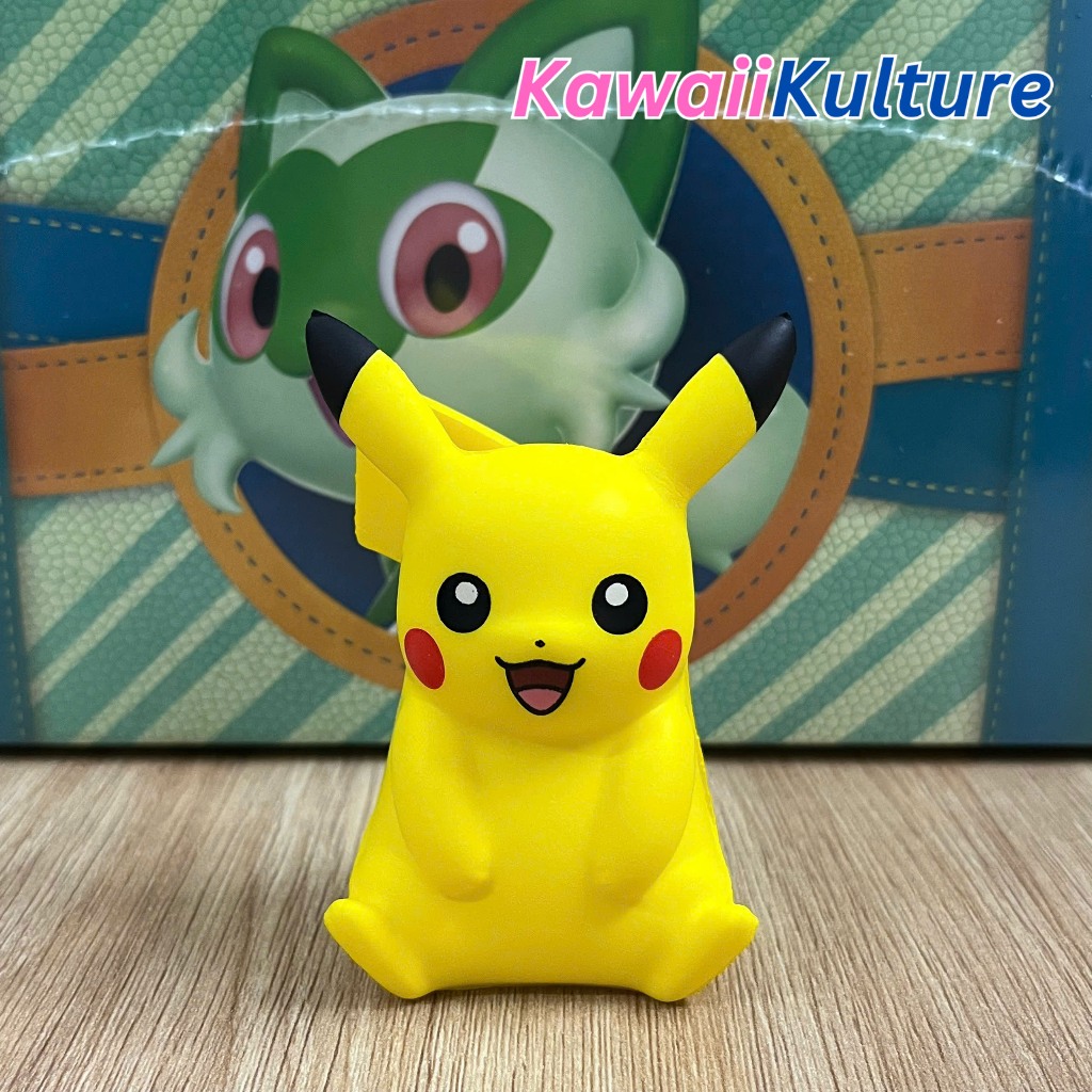 Squishy Pikachu - Hình nộm thú mềm Pokemon của Hộp Paldea Adventure Chest chính hãng