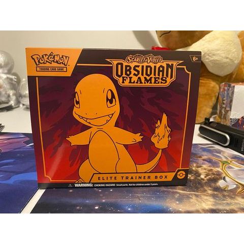 Hộp thẻ bài Obsidian Flames Elite Trainer Box - Pokemon Scarlet & Violet TCG ETB chính hãng