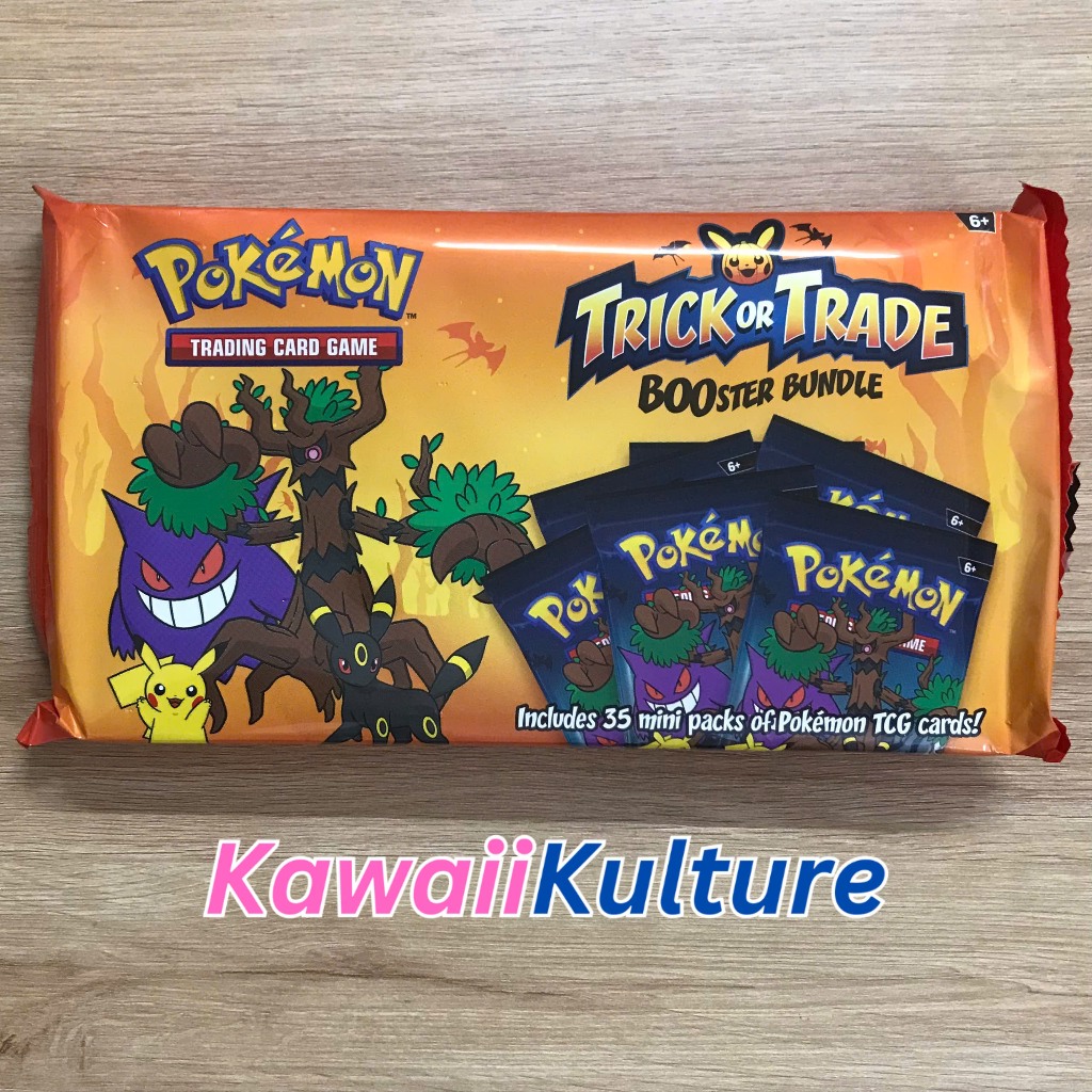 Hộp thẻ bài tăng cường Trick or Trade 2034 2023 2022 - Pokemon Halloween Booster Bundle Box TCG chính hãng