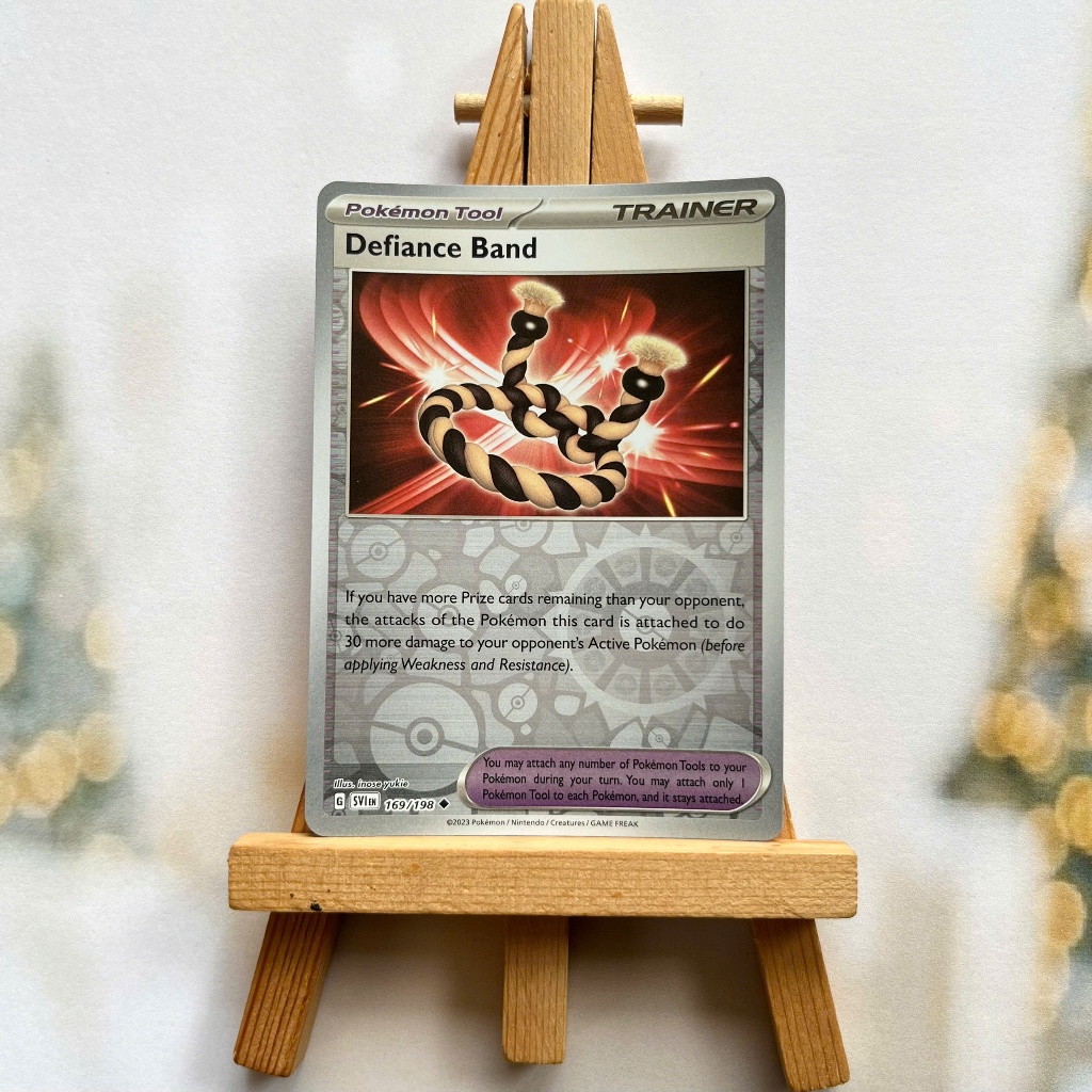 Thẻ hình Pokemon Defiance Band 169/198 - Lá bài lẻ Scarlet & Violet Base Set Uncommon tiếng Anh chính hãng