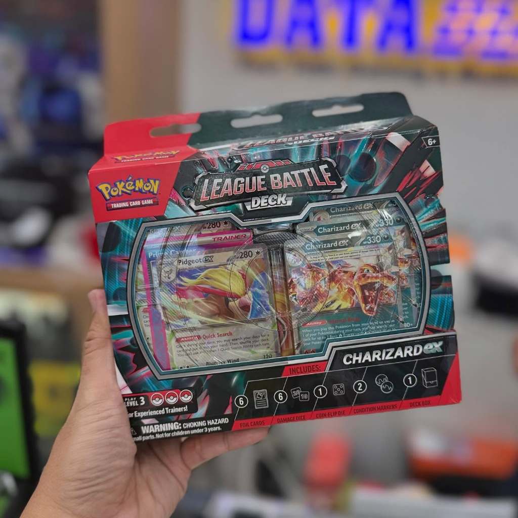 Hộp thẻ bài Charizard ex League Battle Deck - Pokemon Scarlet & Violet TCG chính hãng