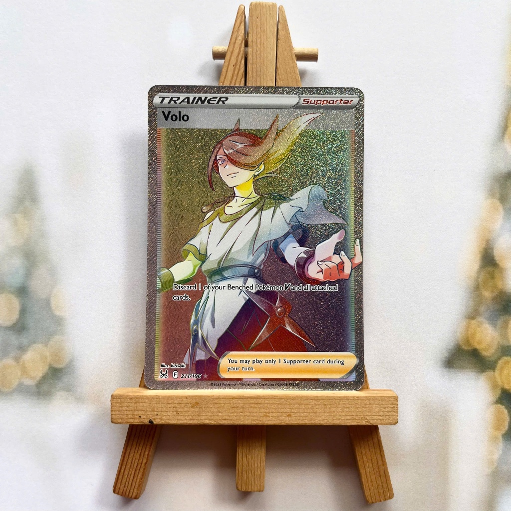 Thẻ hình Pokemon Volo 211/196 - Lá bài lẻ Lost Origins Hyper Rare tiếng Anh chính hãng