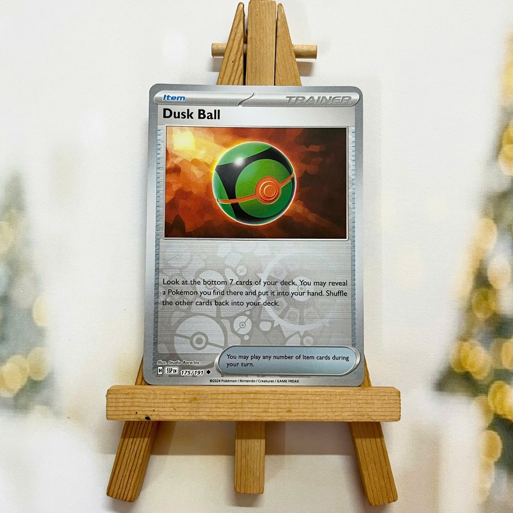 Thẻ hình Pokemon Dusk Ball 175/191 - Lá bài lẻ Surging Sparks Uncommon Reverse Holo tiếng Anh chính hãng