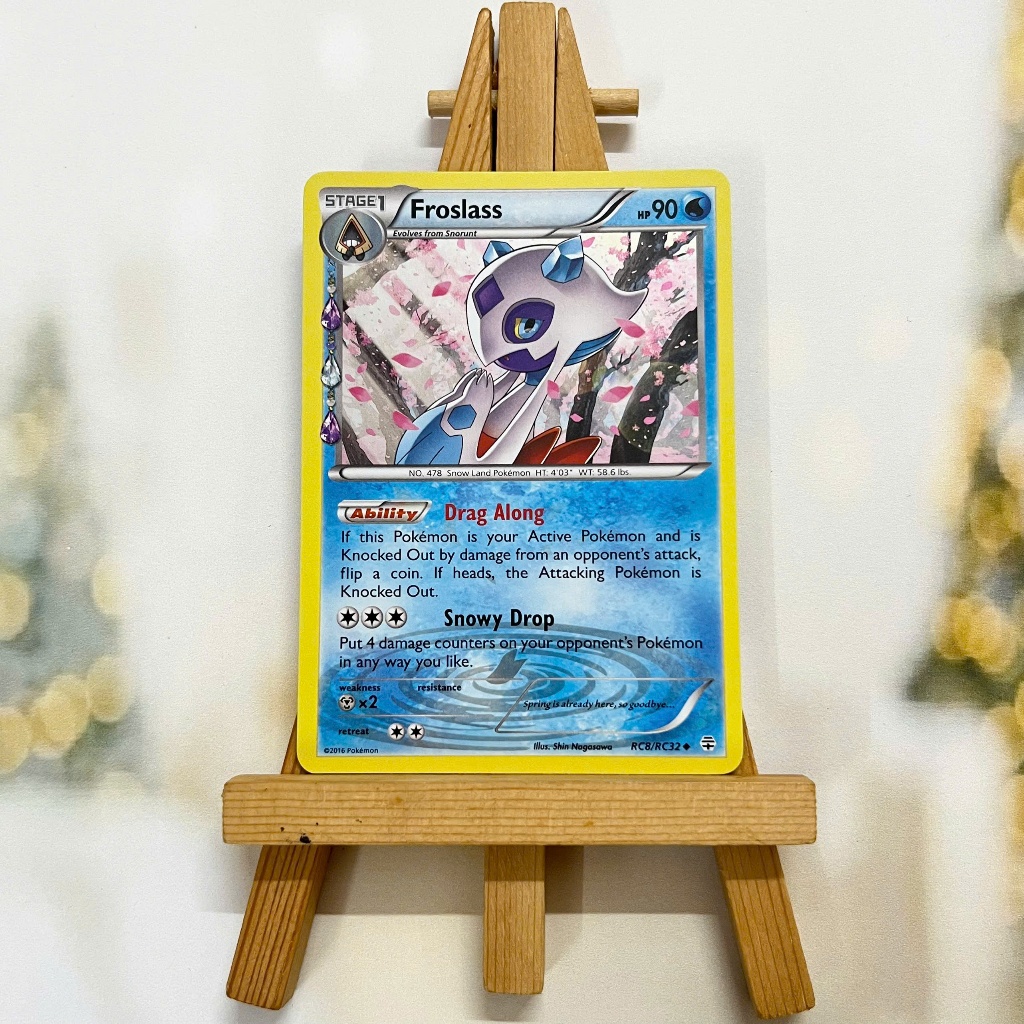 Thẻ hình Pokemon Froslass RC8/RC32 - Lá bài lẻ 20th Celebrations tiếng Anh chính hãng