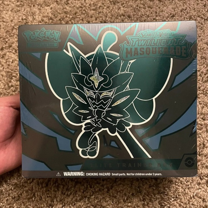 Hộp thẻ bài Twilight Masquerade Elite Trainer Box - Pokemon Scarlet & Violet TCG ETB chính hãng