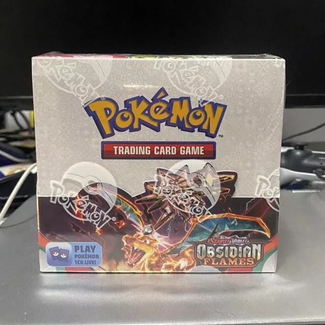Hộp thẻ bài tăng cường Obsidian Flames - Pokemon Booster Box TCG chính hãng