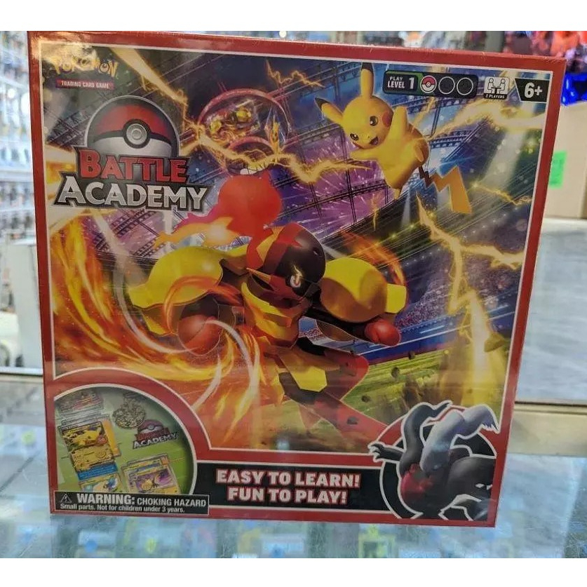 Hộp thẻ bài Battle Academy Deck Armarouge ex, Pikachu ex & Darkrai ex (2024) - Pokemon TCG tiếng Anh chính hãng