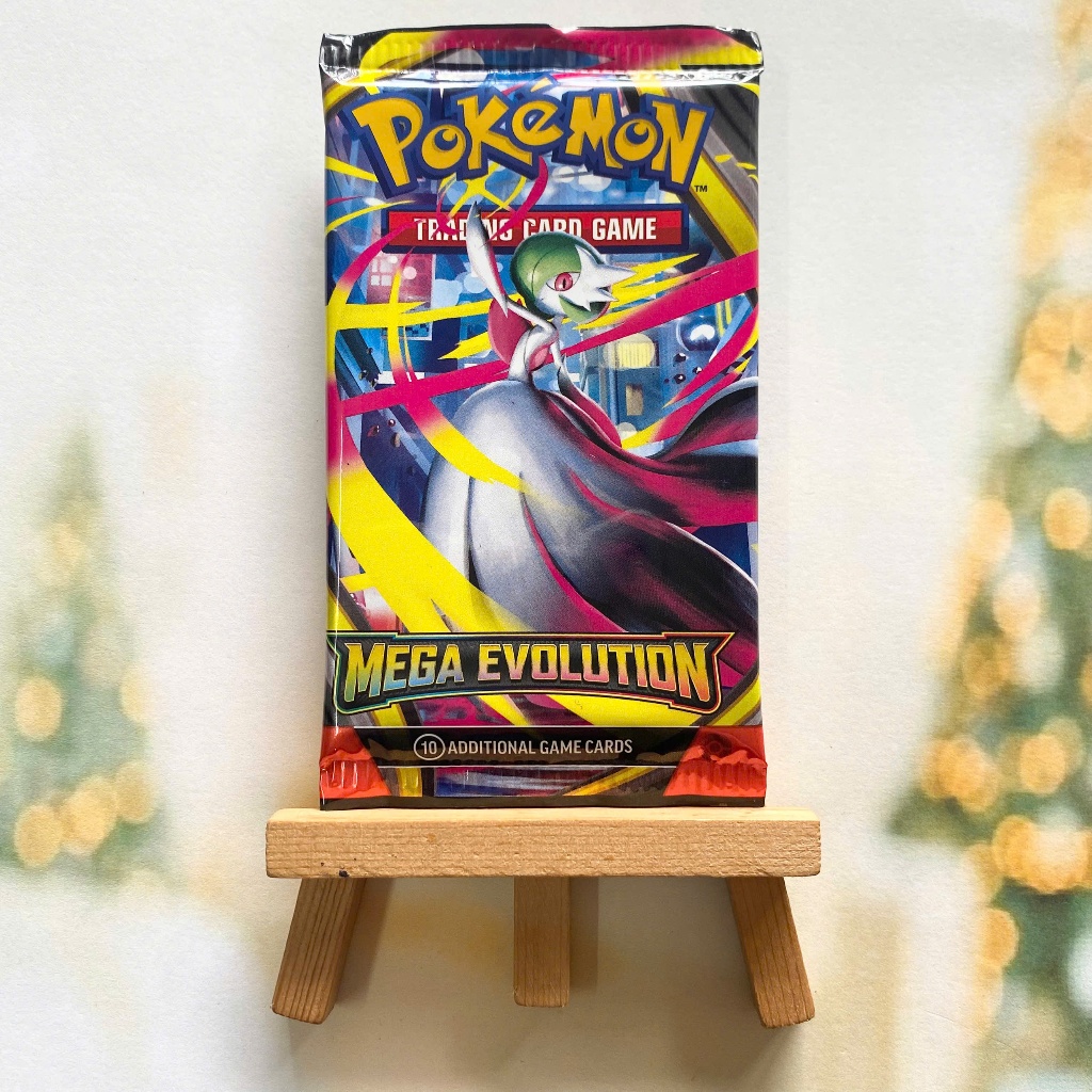 [Art Set] Combo 4 gói Mega Evolution Booster Pack tiếng Anh - Túi thẻ bài Series Pokemon TCG