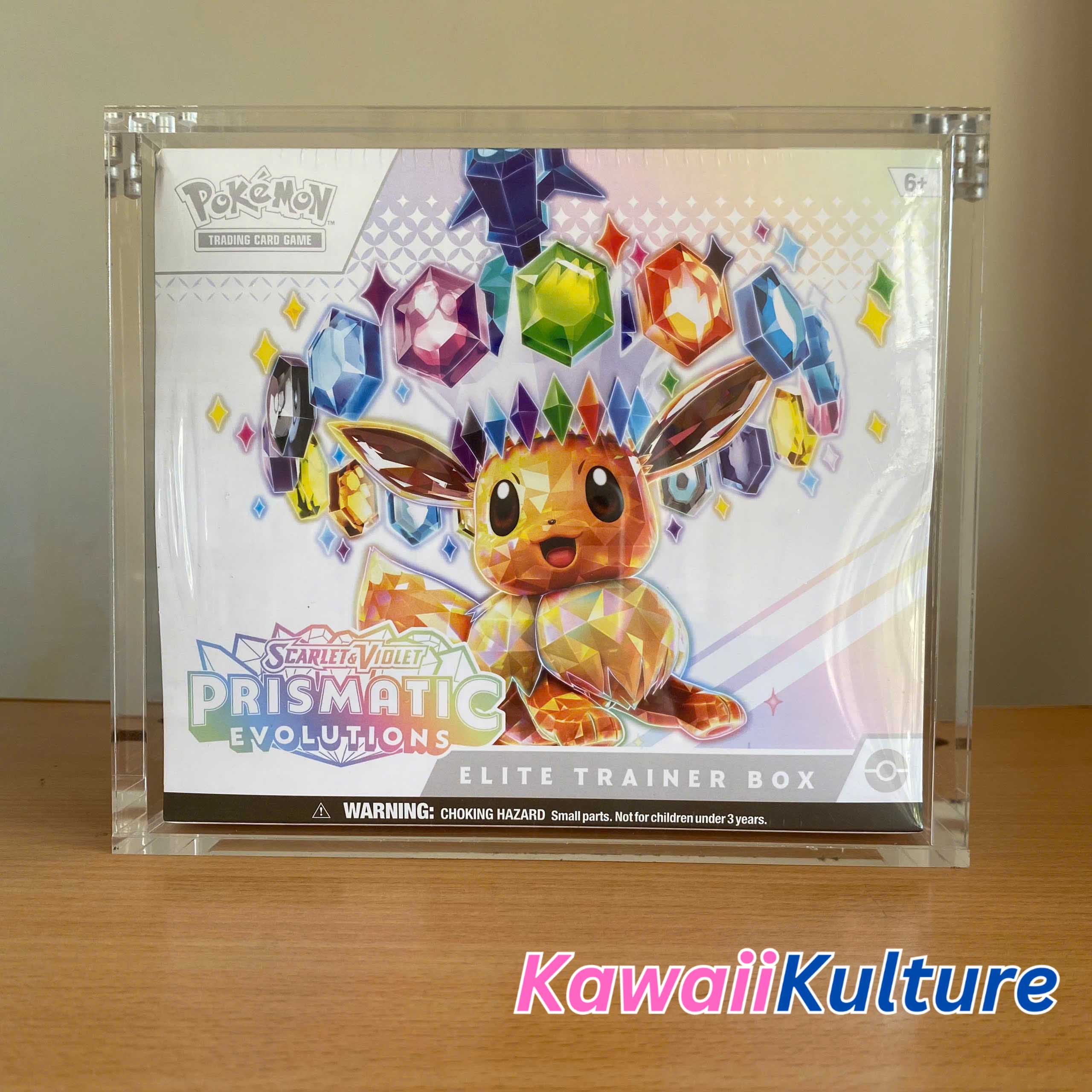 Magnetic Acrylic Case - Hộp nam châm bảo vệ và sưu tầm TCG Pokemon Onepice BOX Elite Trainer, Booster, Bundle, Build & Battle