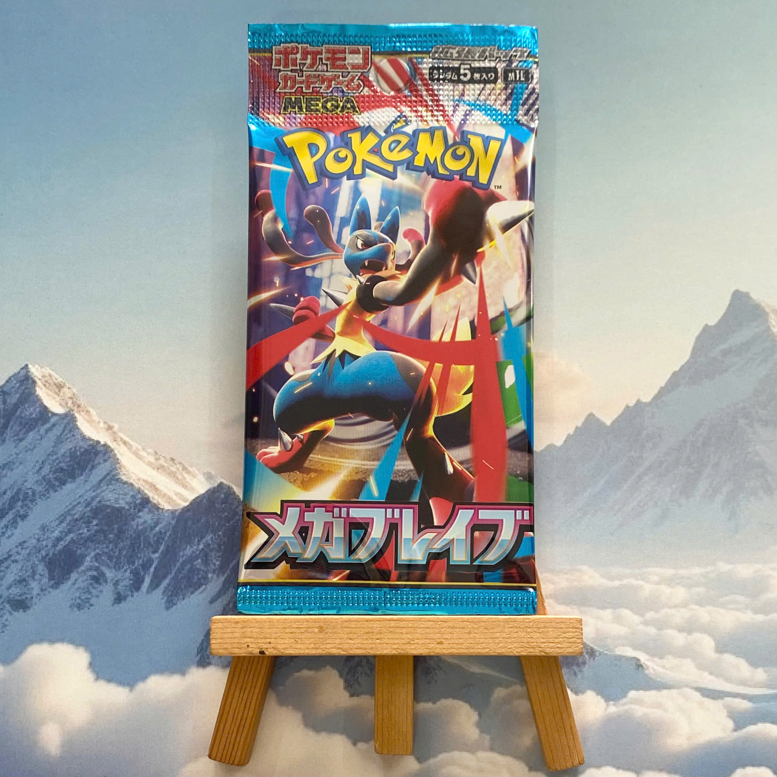 Gói thẻ bài Inferno X M2, Mega Brave M1L và Mega Symphonia M1S - Túi mù Japan Pokemon Booster Pack chính hãng