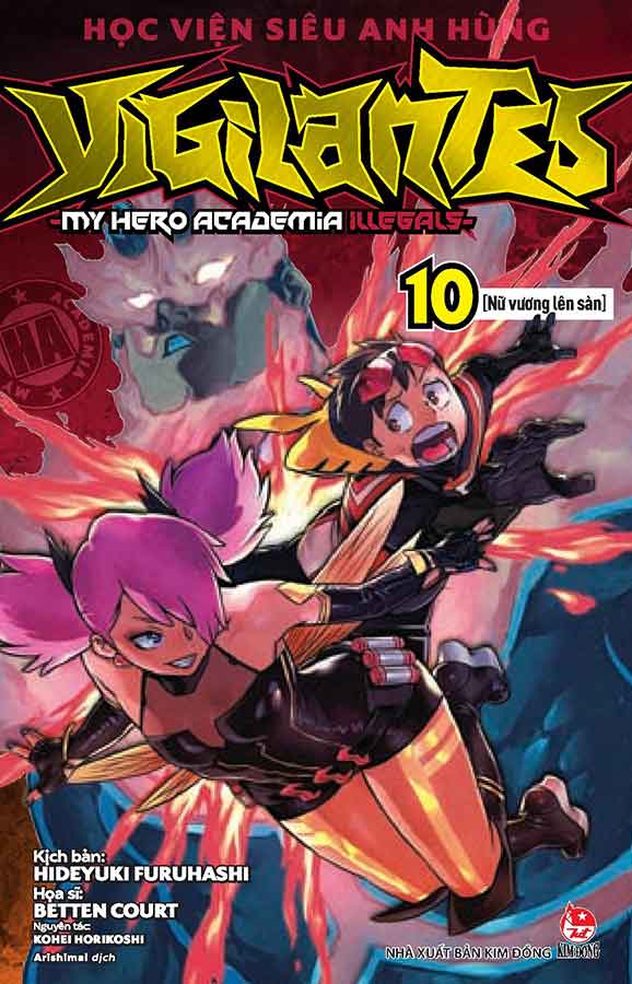 Học viện siêu anh hùng vigilantes - my hero academia illegals - tập 10