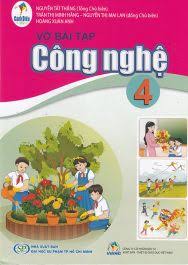 Vở bài tập công nghệ lớp 4 (CD)