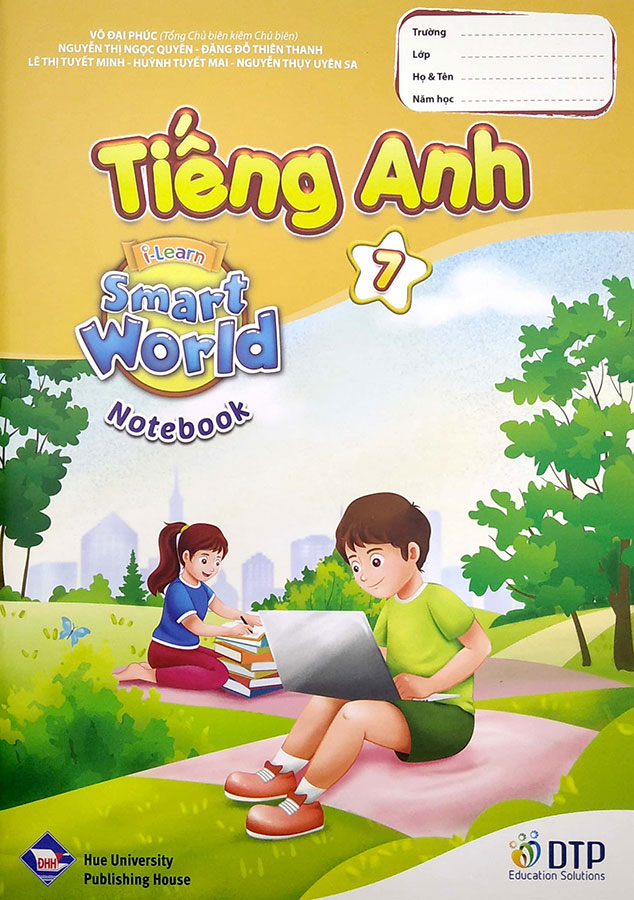 Tiếng anh 7 I learn Vở ghi chép