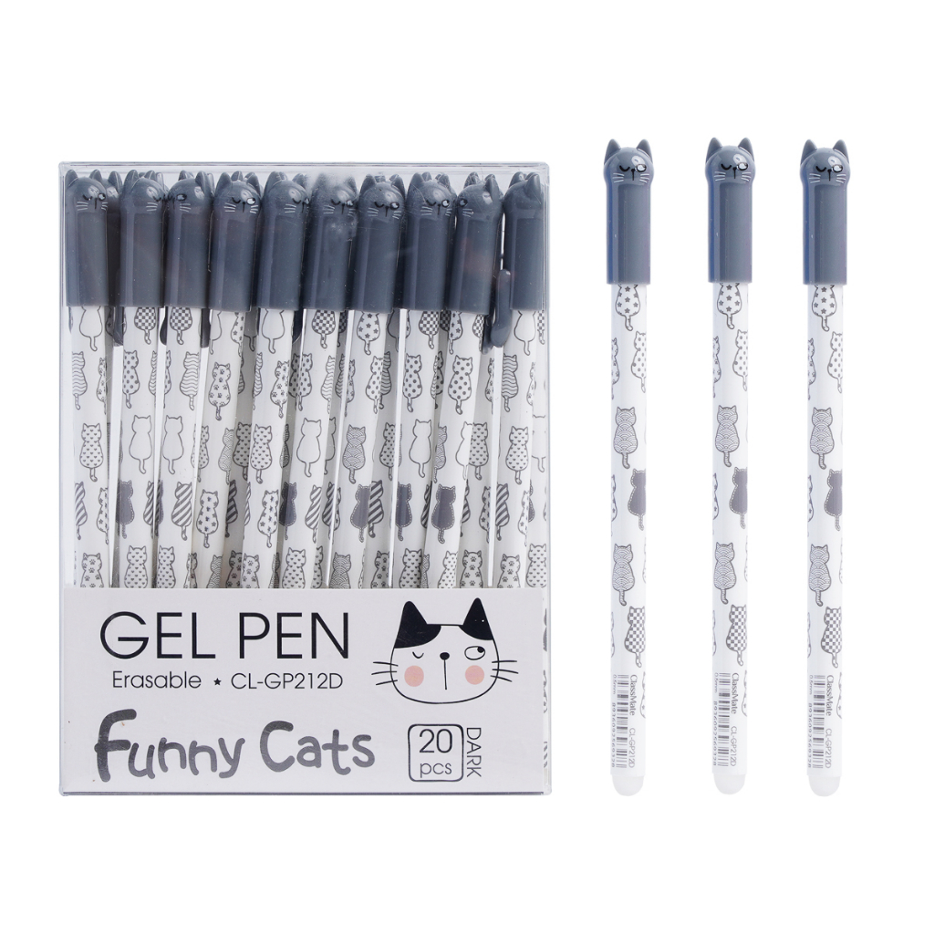 Bút gel xóa được đen GP212 - Đen