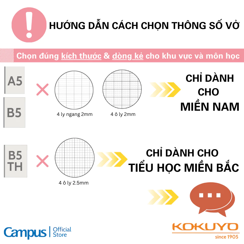Vở campus 80 trang B5L80DOR - 03