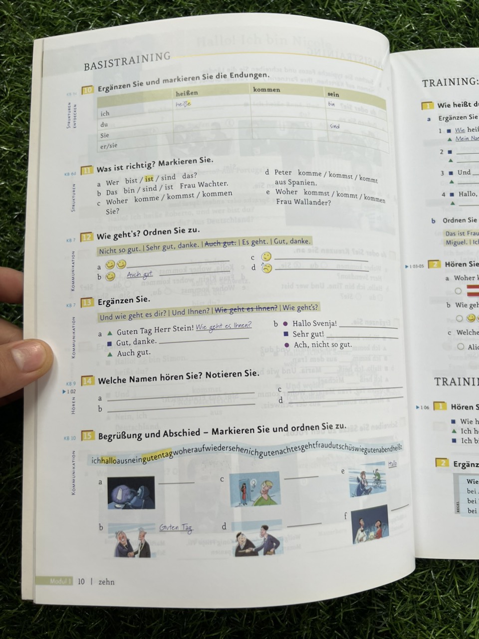 Sách Menschen A1 - Arbeitsbuch (Kèm APP) - Sách in offset bản mầu.
