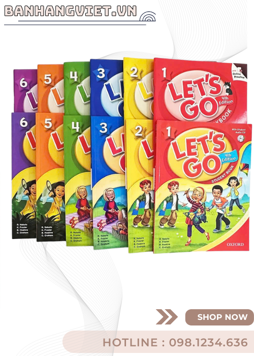 Combo Sách Let’s Go - 4th Edition - Phiên bản mới nhất
