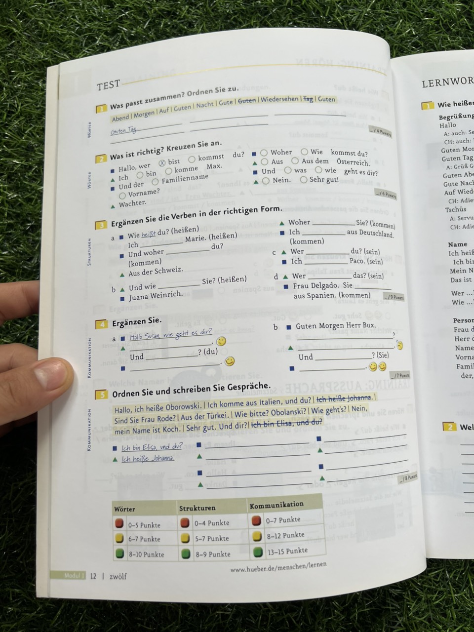 Sách Menschen A1 - Arbeitsbuch (Kèm APP) - Sách in offset bản mầu.