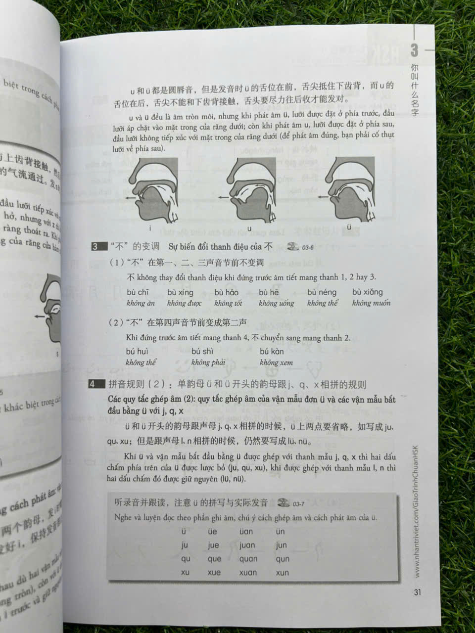 Sách Giáo trình chuẩn HSK 1 ( Trọn bộ ) - Bản đen trắng