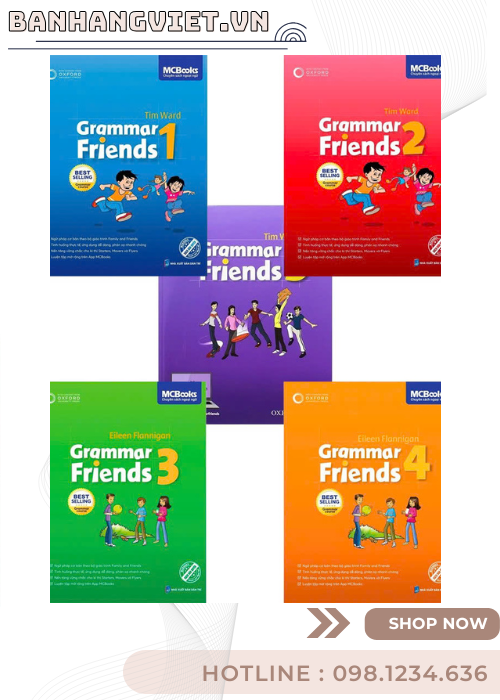 Sách Grammar Friends ( Trọn bộ 1-6)