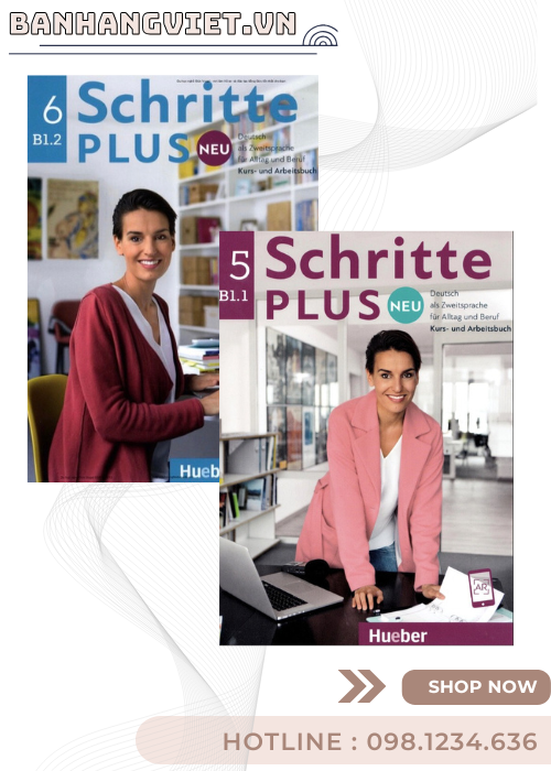 Combo Schritte Plus Neu B1 ( In Màu - Kèm APP)