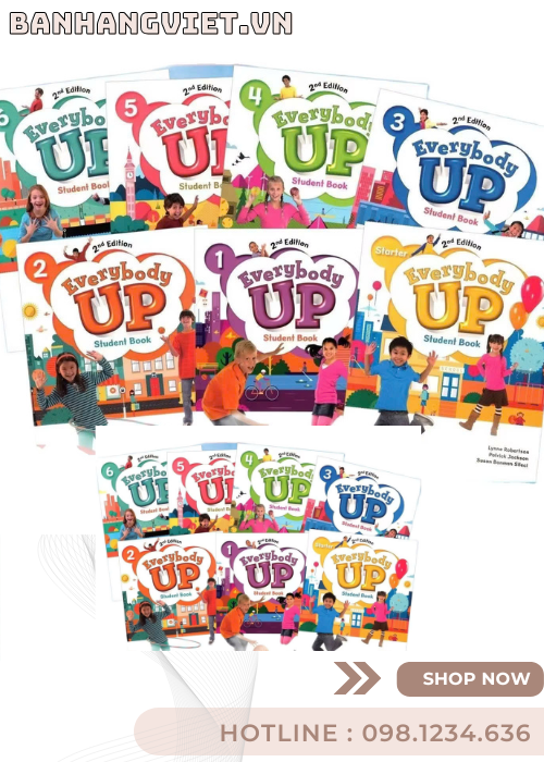 Sách tiếng anh trẻ em Everybody Up ( Oxford University Press )